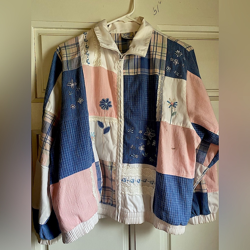 Koret city blues patchwork jacket